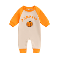 SEPTEMBER EXCLUSIVE: Halloween Pumpkin Romper