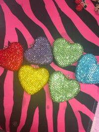 Bling heart Charm