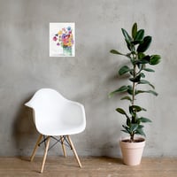 Image 5 of Pansy Perfusion- poster print