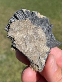 Image 6 of Black Kyanite Fan Specimen #1975