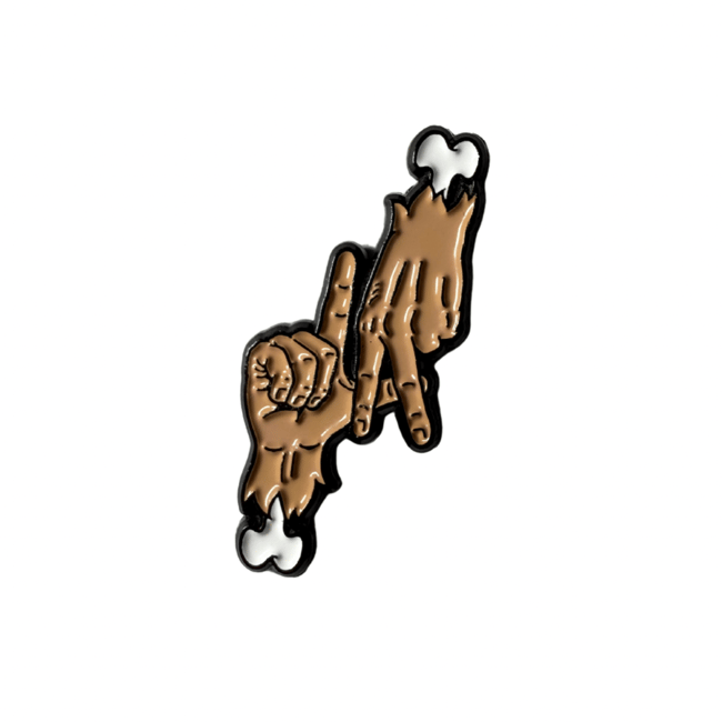 Bad To The Bone Pin - To Live & Die In L.A
