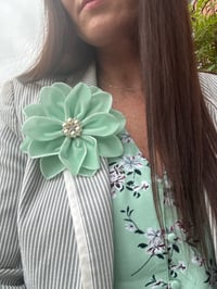 Image 2 of Mint Velvet Flower Brooch  