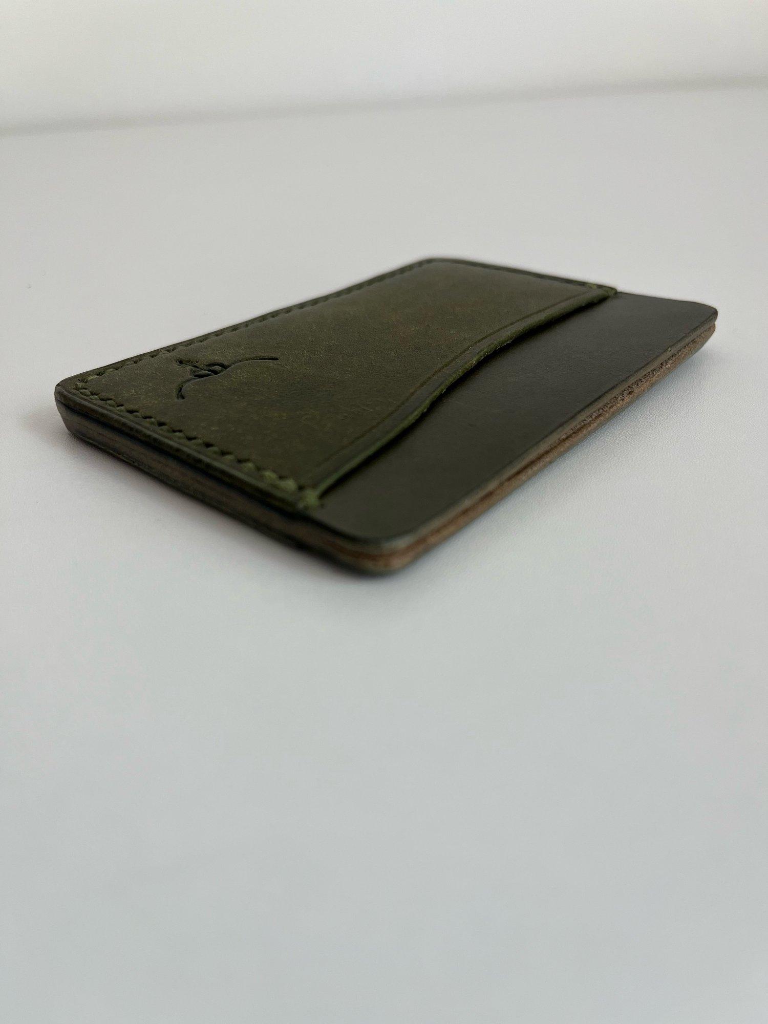Image of Olive Pueblo Horizontal Cardholder 