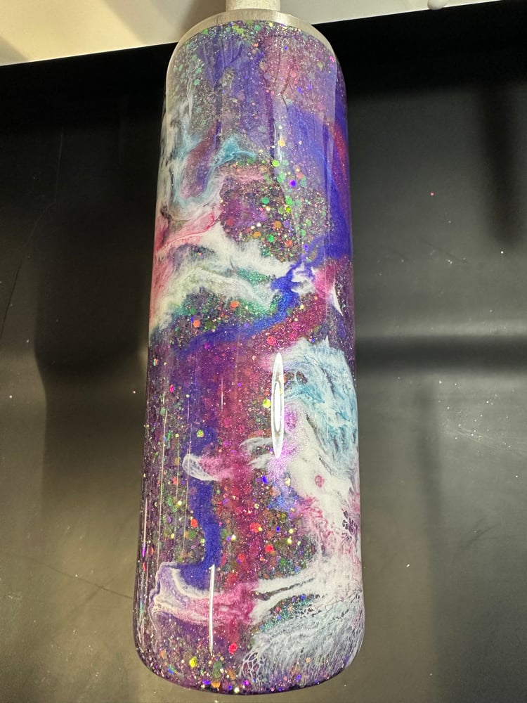 Image of 30oz pink purple white