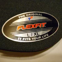 Image 2 of Logo Flexfit Curved Bill ( multiple color and size variants)