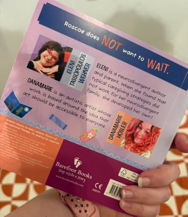 the waiting room board book