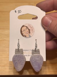 Image 2 of Lavender Christmas Light Bulb