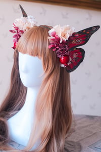 Image 1 of Butterfly Monarch Crown (Human Size Collection)