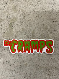 Cramps Logo Sticker