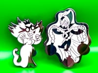 Image 9 of Helluva Boss Spooky Doodle Pins