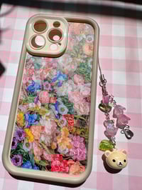 Image 3 of Kuma Tulip Dreams phone charm 🌷