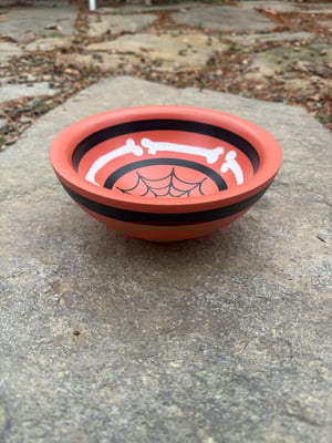 Image of Medium Halloween Bowl w/ Web
