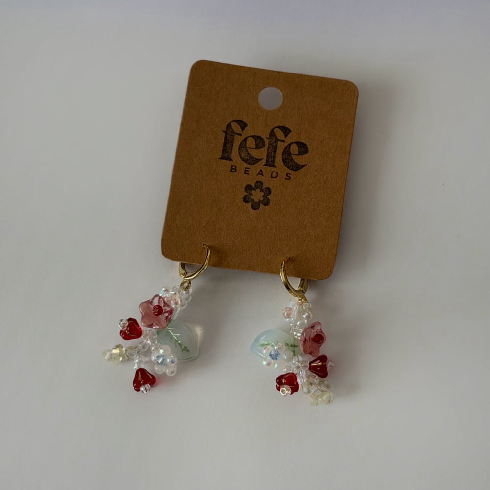 Image of cupid’s garden earrings