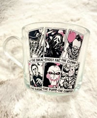 Horror Icons Glass Mug 