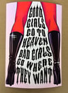 BAD GIRLS PRINT