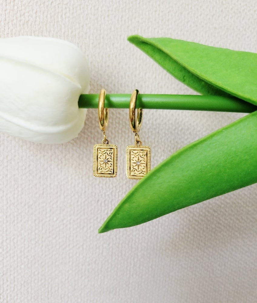 Image of Morning Star Earrings 
