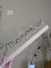 Image 20 of Mots sur socle - déstockage