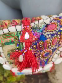 Image 4 of Jaz mini cross body bag - Red