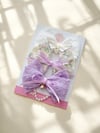 Spring Collection White Broderie heart Bow