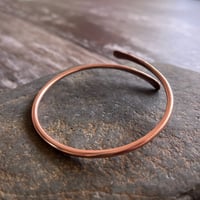 Image 4 of Open Ended Copper Bangle