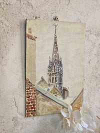 Image 1 of L'huile sur plaque 