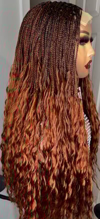 Image 5 of FIERY AUBURN BRAIDS (Loose Waves)