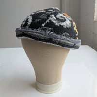 Image 3 of Shallow Fit Upcycled Reversible Beanie–3