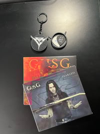BUNDLE Pick Holder/Keychain + 2 Signed CDs