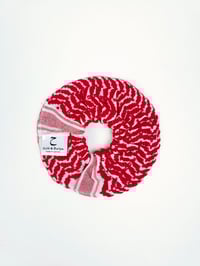 Image 4 of Keffiyeh Scrunchies (Red)