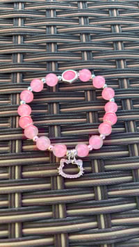 Image 1 of Kitty cat charm bracelet 