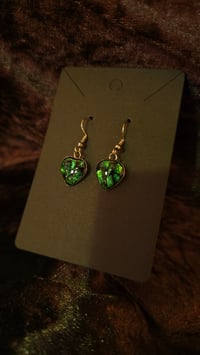 Image 3 of Dead Good Elytra Beetle wing earrings 