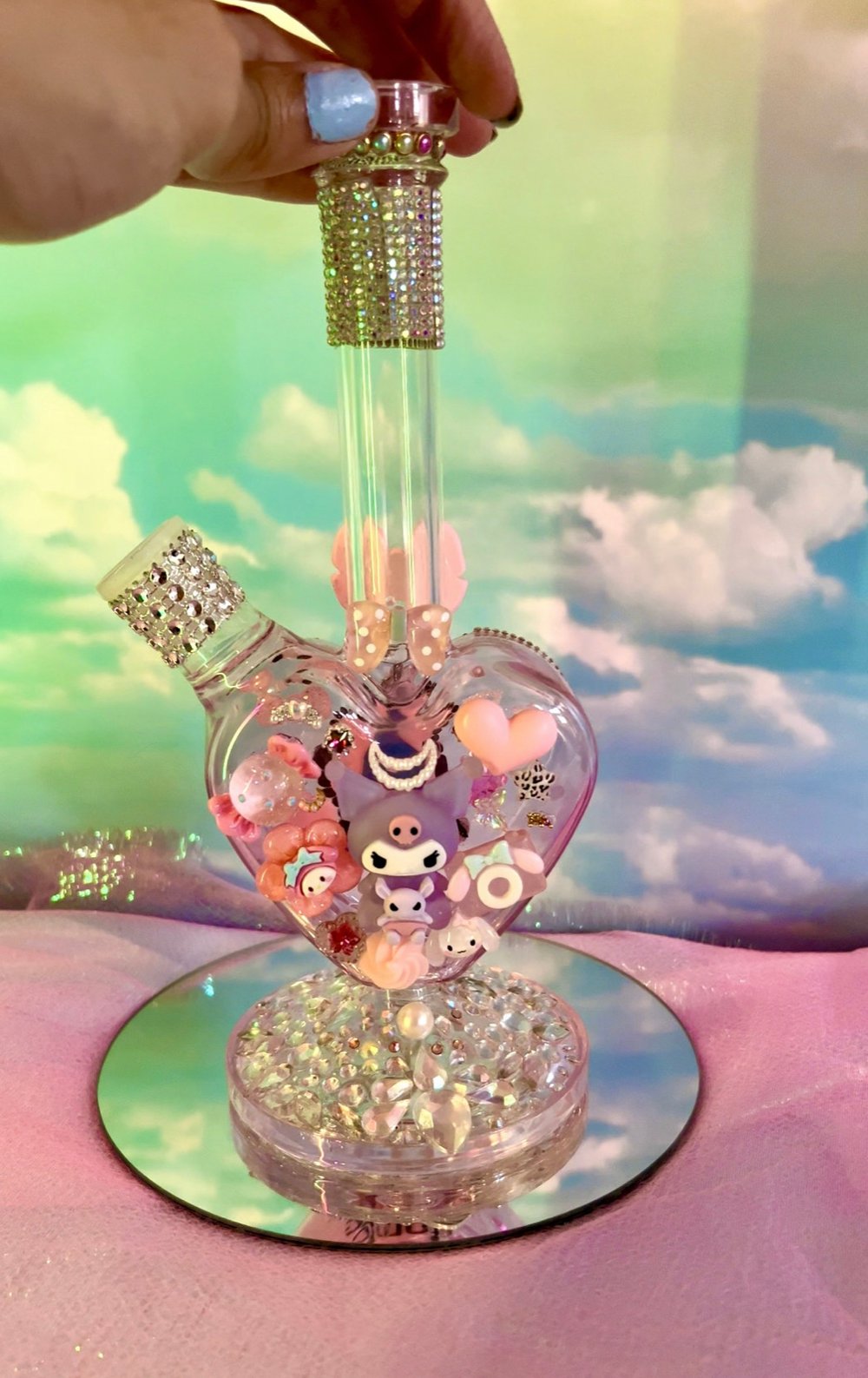 Sanrio double sided 9” bong