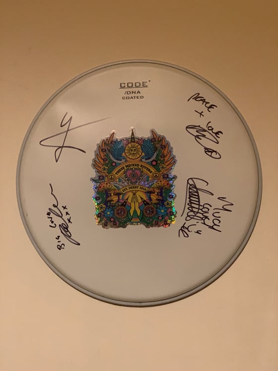 Image of Signed Drum Skin