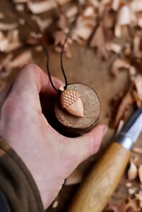 Image 8 of Acorn- Pendant  Necklace 
