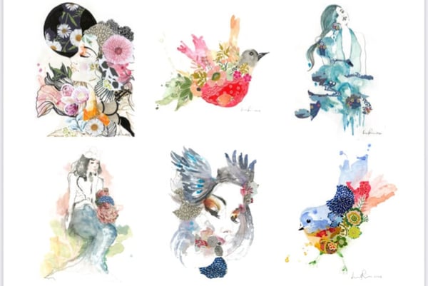 Image of Hero Lady Stickers 