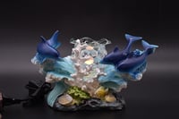 Image 2 of Poly resin Dolphin Electric Oil burner 