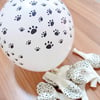 Paw Print Party Balloons (6pcs)