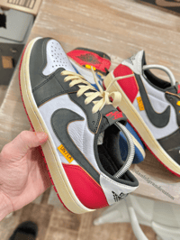 Image 2 of AJ1 blk tow UN low