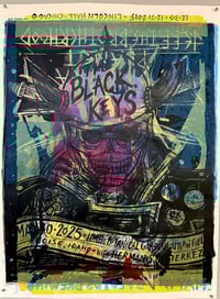 Image 2 of Black Keys Boise Test Print 1