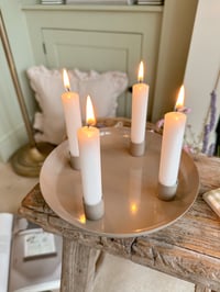 Image 2 of Candle Plates ( 3 Colours to choose from )