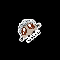 Image 3 of No Blood Sticker