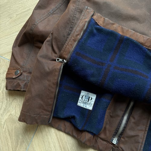 Image of 1994 CP Company Resin Coated Waxed Jacket, Size Large