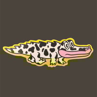 6” Cow Gator Sticker