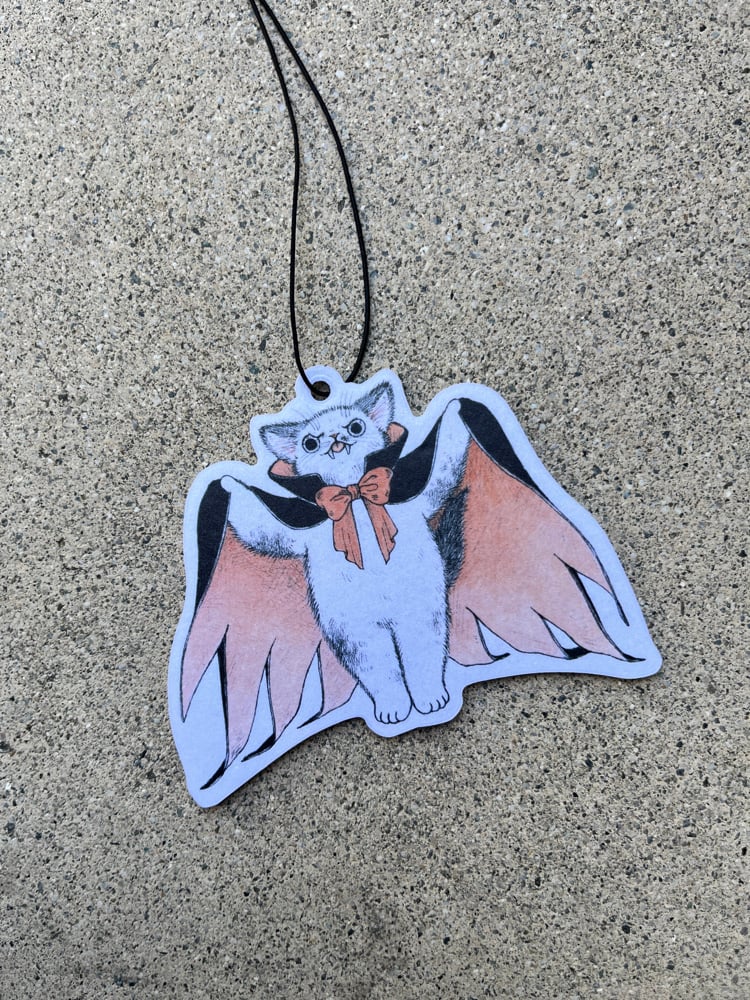 RR# 176 Po Yan Leung Vampire Kitey Air Freshener 