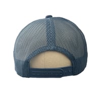 Image 3 of USA Flag - Blue Camo / Blue Mesh Snapback