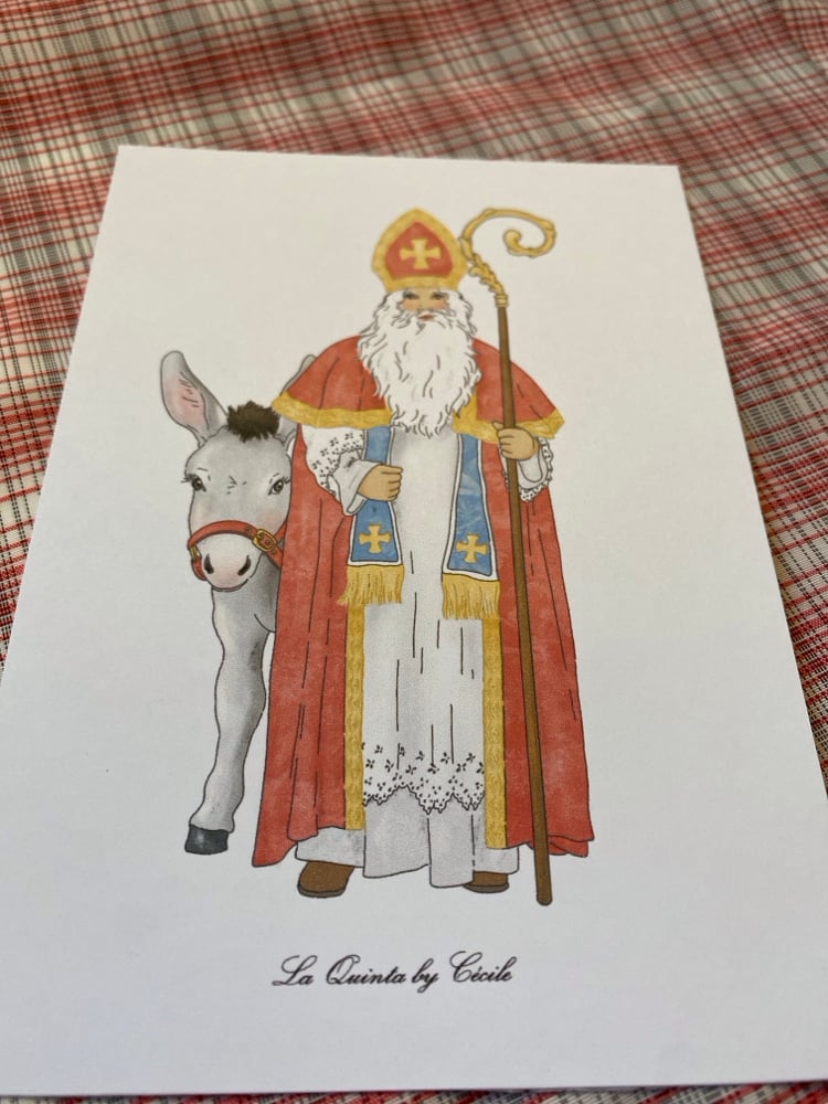 Image of Carte Saint Nicolas 