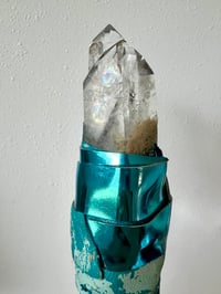 Image 7 of TURQUOISE TWIN- crystal wand