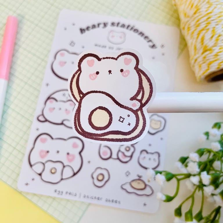 Stationery Sticker Sheet