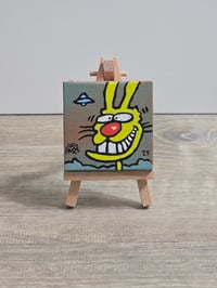 Image 3 of Spe 12 2.5x2.5 Inch Original Painting by Joey Mars