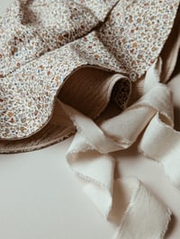 Image 2 of Liberty Posy Floppy Sunhat NON REVERSIBLE with ties